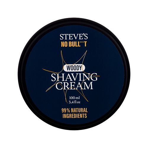 Krém na holení Steve´s No Bull***t Woody Shaving Cream 100 ml