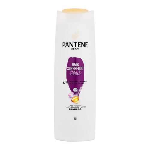 Šampon Pantene Superfood Full & Strong Shampoo 400 ml