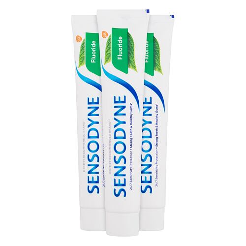 Zubní pasta Sensodyne Fluoride Trio 3x75 ml