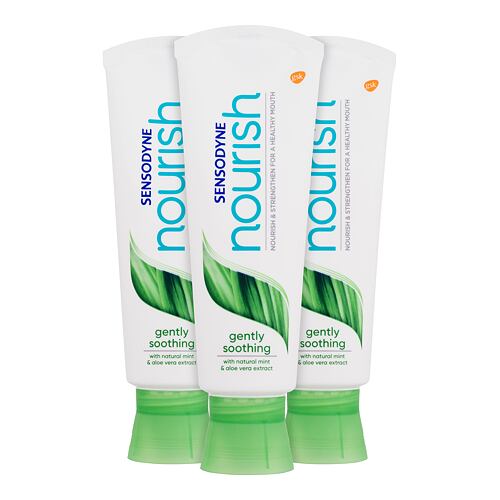 Zubní pasta Sensodyne Nourish Gently Soothing Trio 3x75 ml