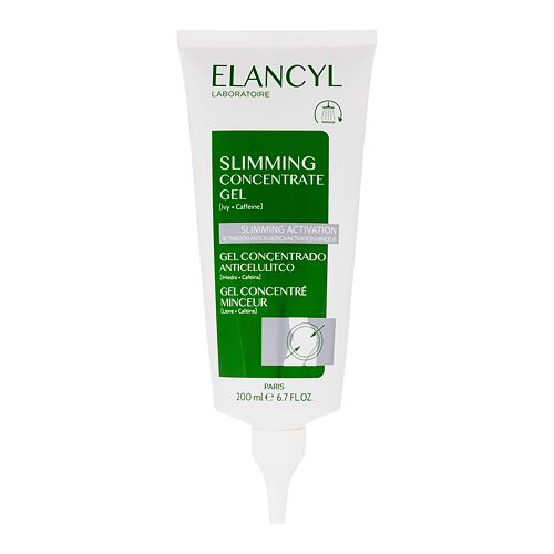 Pro zeštíhlení a zpevnění Elancyl Slimming Concentrate Gel 200 ml poškozená krabička