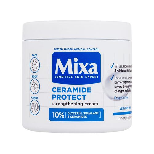 Tělový krém Mixa Ceramide Protect Strengthening Cream 400 ml
