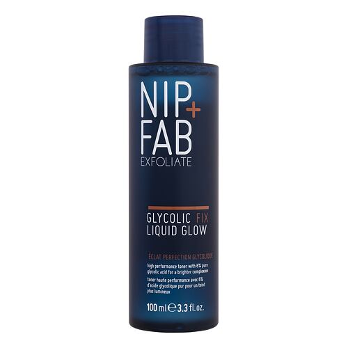 Pleťová voda a sprej NIP+FAB Exfoliate Glycolic Fix Liquid Glow Extreme 6% 100 ml