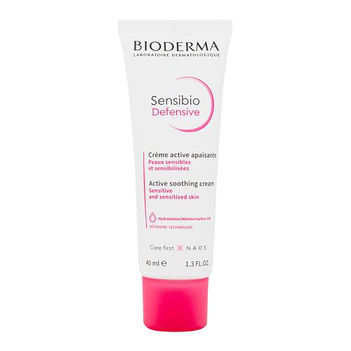 Denní pleťový krém BIODERMA Sensibio Defensive Active Soothing Cream 40 ml poškozená krabička