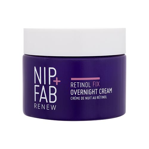Noční pleťový krém NIP+FAB Renew Retinol Fix Overnight Cream 3% 50 ml