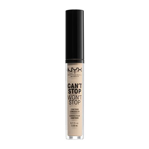 Korektor NYX Professional Makeup Can't Stop Won't Stop Contour Concealer 3,5 ml 02 Alabaster