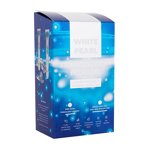 Bělení zubů White Pearl PAP Dental Whitening Gel 40 ml poškozená krabička