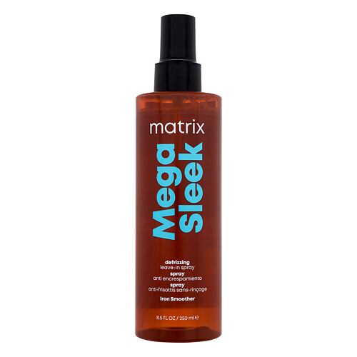 Pro tepelnou úpravu vlasů Matrix Mega Sleek Iron Smoother Defrizzing Leave-In Spray 250 ml