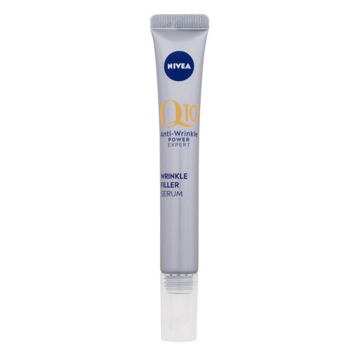 Pleťové sérum Nivea Q10 Anti-Wrinkle Expert Targeted Wrinkle Filler Serum 15 ml poškozená krabička