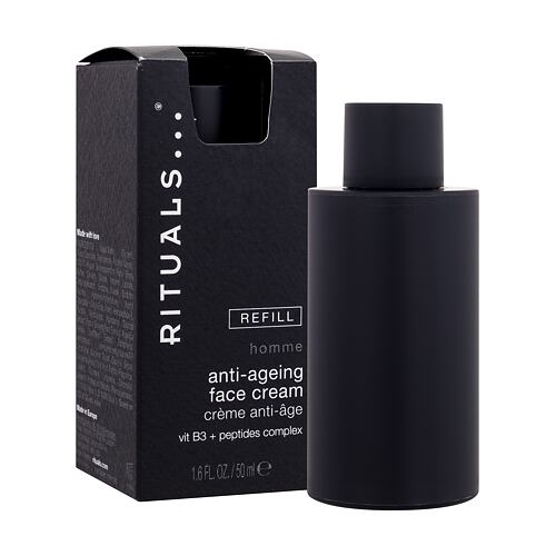 Denní pleťový krém Rituals Homme Anti-Ageing Face Cream Náplň 50 ml poškozená krabička