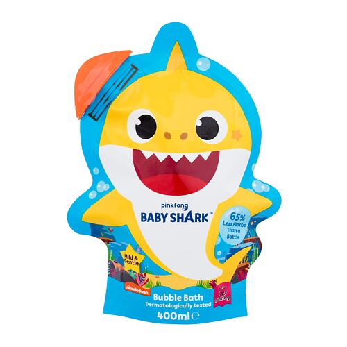 Pěna do koupele Pinkfong Baby Shark Bubble Bath Náplň 400 ml