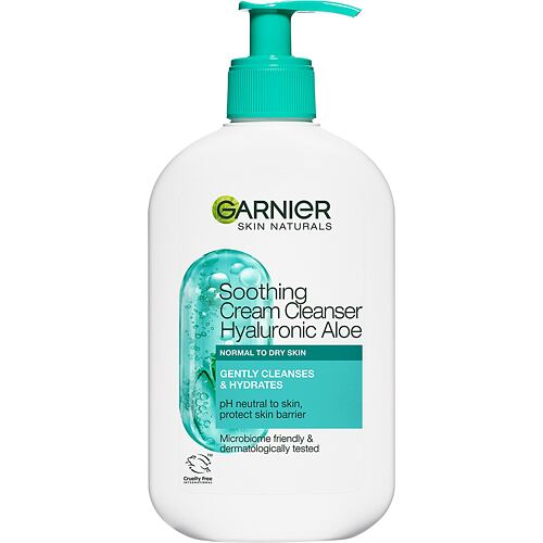 Čisticí krém Garnier Skin Naturals Hyaluronic Aloe Soothing Cream Cleanser 250 ml