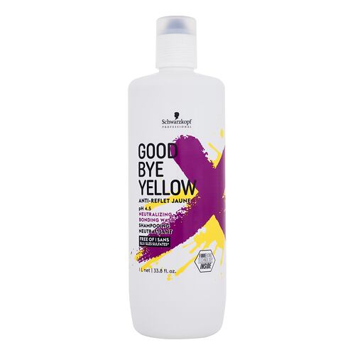 Šampon Schwarzkopf Professional Goodbye Yellow pH 4.5 Neutralizing Wash 1000 ml