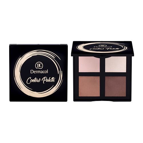 Pudr Dermacol Contour Palette 12 g 1 poškozená krabička