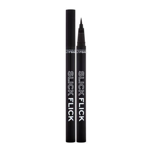 Oční linka Revolution Relove Slick Flick 0,7 g Black poškozená krabička