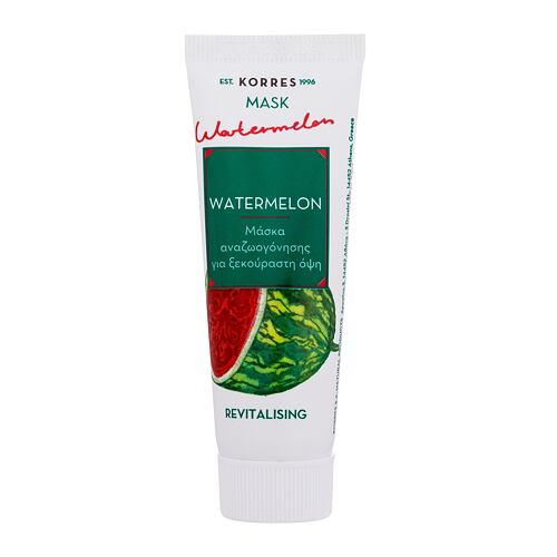 Pleťová maska Korres Watermelon Revitalising Mask 18 ml