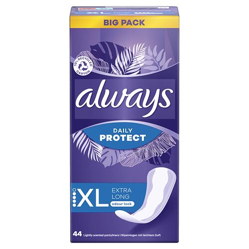 Slipová vložka Always Daily Protect Extra Long Odour Lock 44 ks