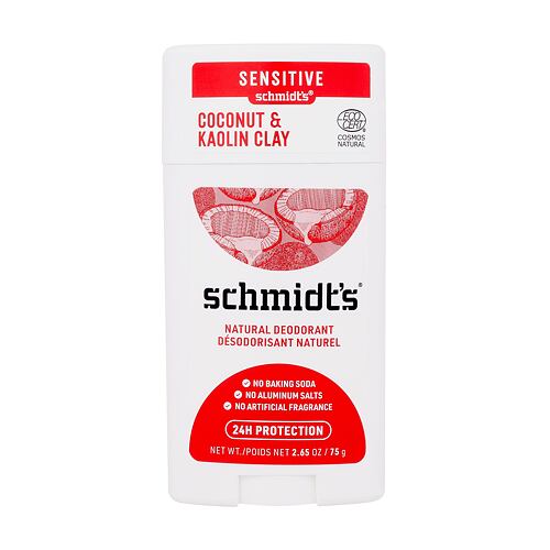 Deodorant schmidt's Coconut & Kaolin Clay Natural Deodorant 75 g