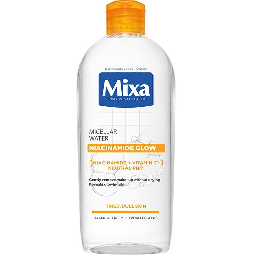 Micelární voda Mixa Niacinamide Glow Micellar Water 400 ml