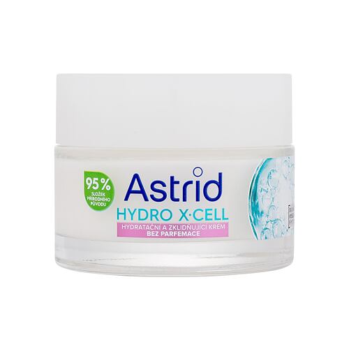 Denní pleťový krém Astrid Hydro X-Cell Hydrating & Soothing Cream 50 ml