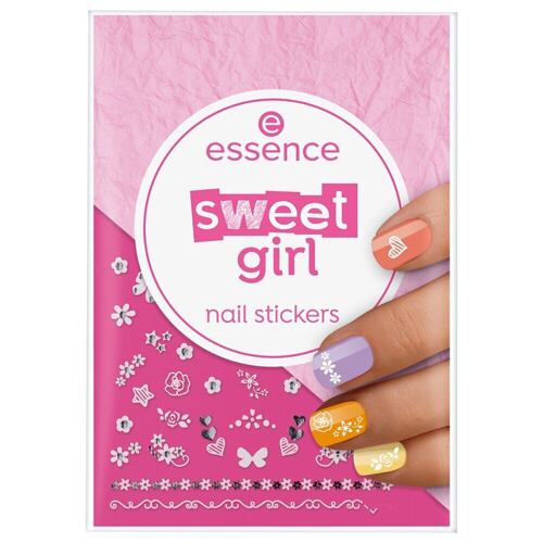 Ozdoby na nehty Essence Nail Stickers Sweet Girl 1 balení