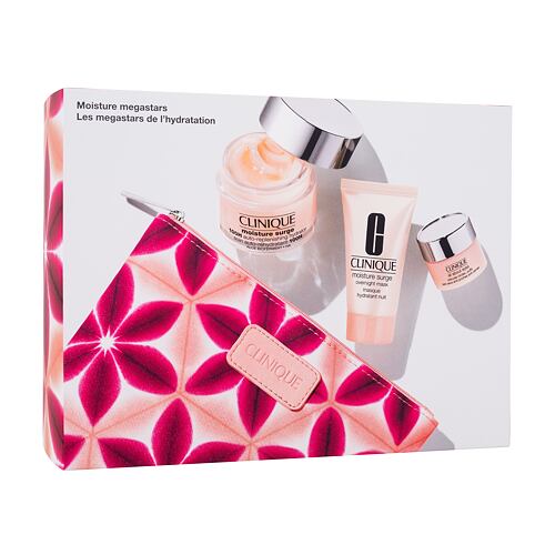 Denní pleťový krém Clinique Moisture Megastars Skincare Set 50 ml poškozená krabička Kazeta