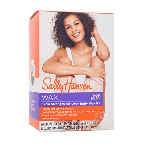 Depilační přípravek Sally Hansen Wax Extra Strength All-Over Body Wax Kit 170 g poškozená krabička