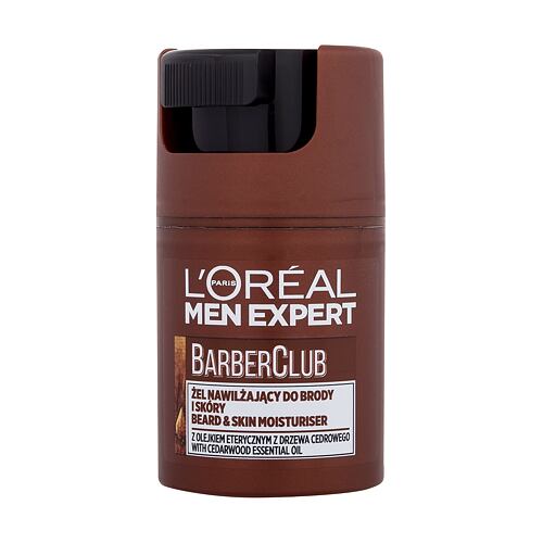 Balzám na vousy L'Oréal Paris Men Expert Barber Club Beard & Skin Moisturiser 50 ml poškozená krabička