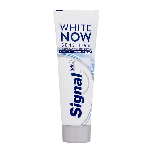 Zubní pasta Signal White Now Sensitive 75 ml poškozená krabička