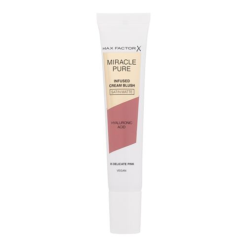 Tvářenka Max Factor Miracle Pure Infused Cream Blush 15 ml 05 Delicate Pink