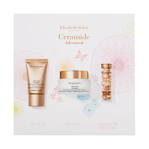 Denní pleťový krém Elizabeth Arden Ceramide Advanced Lift & Firm Youth Restoring Solutions 50 ml poškozená krabička Kazeta