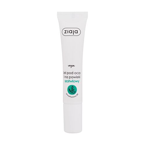 Oční gel Ziaja Eye Care Sage 15 ml poškozená krabička