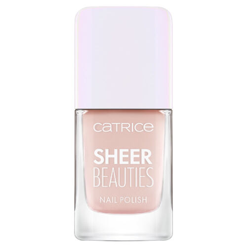 Lak na nehty Catrice Sheer Beauties Nail Polish 10,5 ml 020 Roses Are Rosy