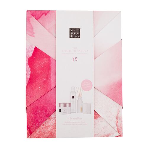 Sprchová pěna Rituals The Ritual Of Sakura 4 Bestsellers 200 ml poškozená krabička Kazeta