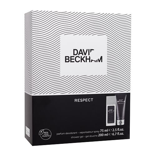 Deodorant David Beckham Respect 75 ml poškozená krabička Kazeta