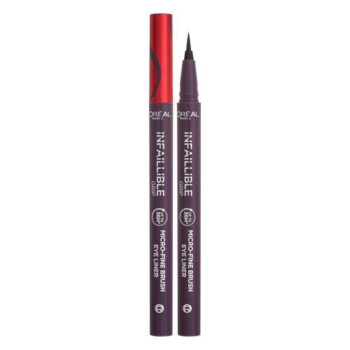 Oční linka L'Oréal Paris Infaillible Grip 36H Micro-Fine Brush Eye Liner 0,4 g 04 Dew Berry