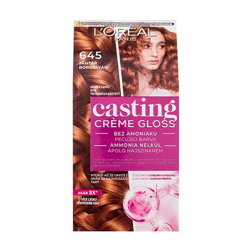 Barva na vlasy L'Oréal Paris Casting Creme Gloss 48 ml 645 Amber