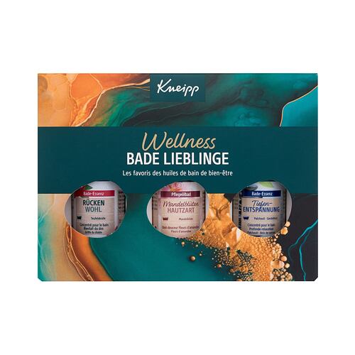 Koupelový olej Kneipp Bath Oil Wellness 20 ml poškozená krabička Kazeta