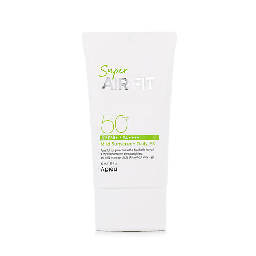 Opalovací přípravek na obličej A'pieu Super Air Fit Mild Sunscreen Daily SPF50+ 50 ml