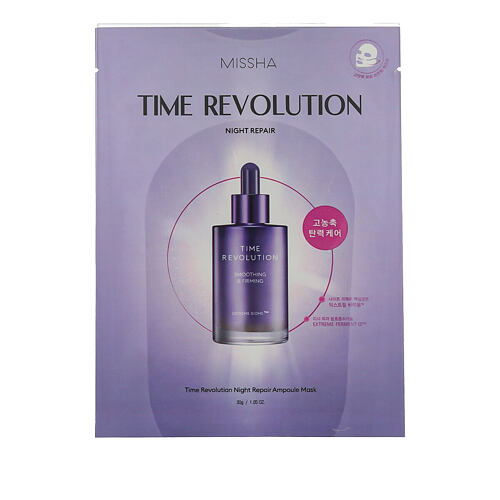 Pleťová maska Missha Time Revolution Night Repair Ampoule Mask 30 g