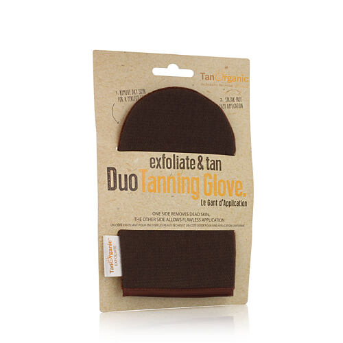 Samoopalovací přípravek TanOrganic Exfoliate & Tan Duo Tanning Glove 1 ks