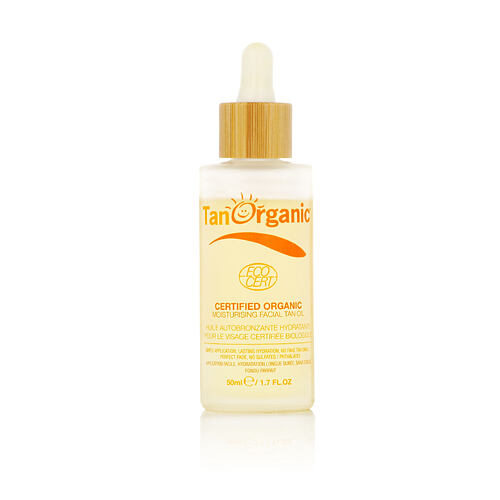 Samoopalovací přípravek TanOrganic Facial Self Tan Oil Light Bronze 50 ml