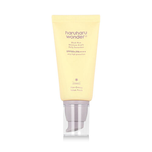 Opalovací přípravek na obličej HaruHaru Wonder Black Rice Moisture Airyfit Daily Sunscreen SPF50+ 50 ml