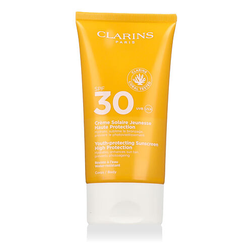 Opalovací přípravek na tělo Clarins Sun Care Youth-Protecting Body Sunscreen SPF30 150 ml