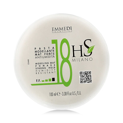 Pro definici a tvar vlasů HS MILANO Matt Pomade Strong Hold  100 ml