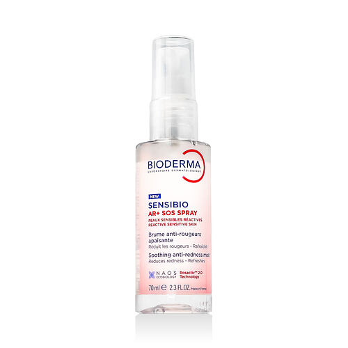 Pleťová voda a sprej BIODERMA Sensibio AR+ SOS Spray 70 ml