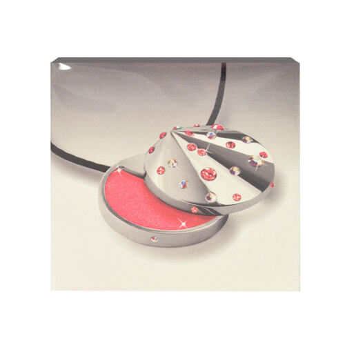 Lesk na rty Swarovski Aura 1,3 g Rose Scintillant poškozená krabička