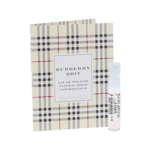 Toaletní voda Burberry Brit for Her 2 ml Vzorek