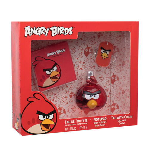 Toaletní voda Angry Birds Angry Birds Red Bird 50 ml poškozená krabička Kazeta