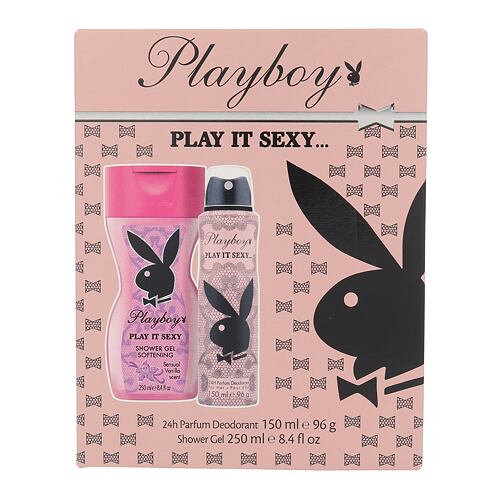 Deodorant Playboy Play It Sexy 150 ml poškozená krabička Kazeta